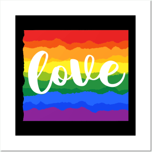 Love Pride Posters and Art